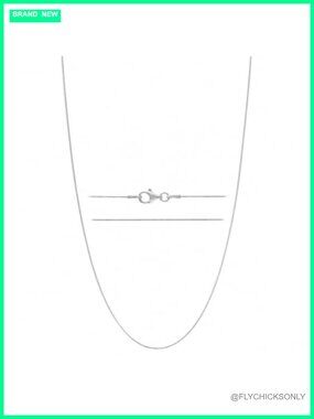 925 Sterling Silver Snake Chain Necklace 1mm 8-Sided Made in Italy